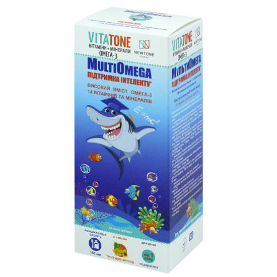 Vitaton MultiOmega (Витатон Мультиомега) сироп с Омега 3 165 мл